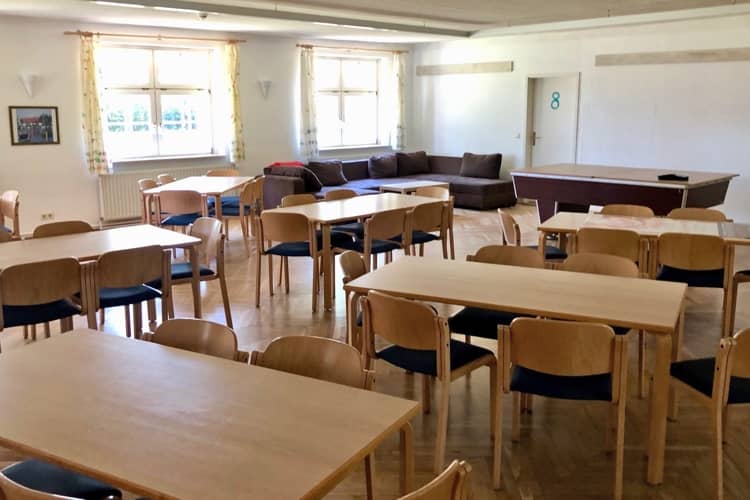 Speiseraum Ev. Schullandheim Sassen