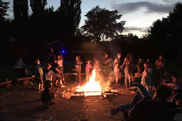 Lagerfeuer Ferienzentrum Schwerin