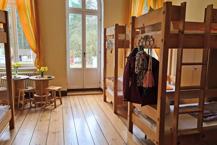 Jugendschloß Neu Sammit Schlafraum