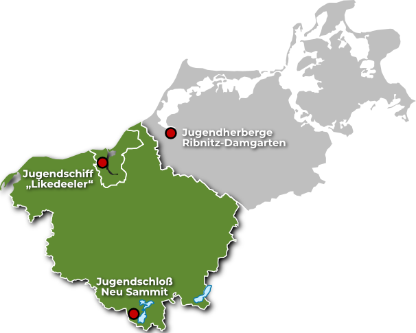 Gruppenunterkünfte im Rostock und im Landkreis Rostock