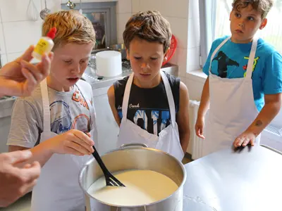 Gruppenunterkunft MV - Landwerthof Schulbauernhof - Milchkammer