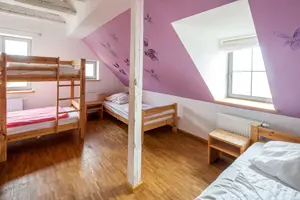 Gruppenunterkunft MV | Landwert Schulbauernhof | Veilchen-Zimmer im Gutshaus