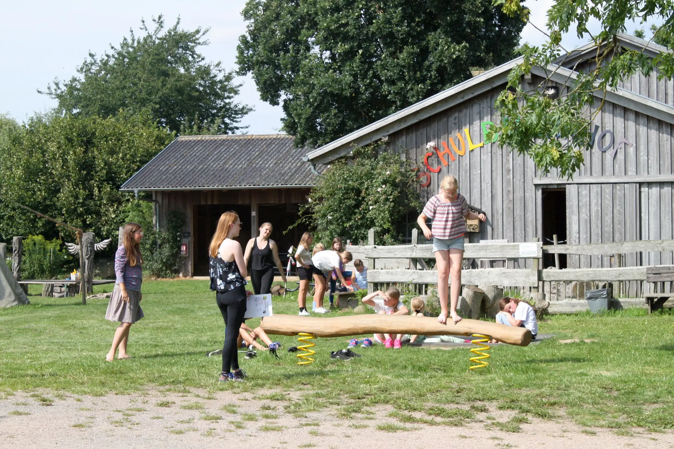 Gruppenunterkunft MV - Landwerthof Schulbauernhof - Sport & Spaß