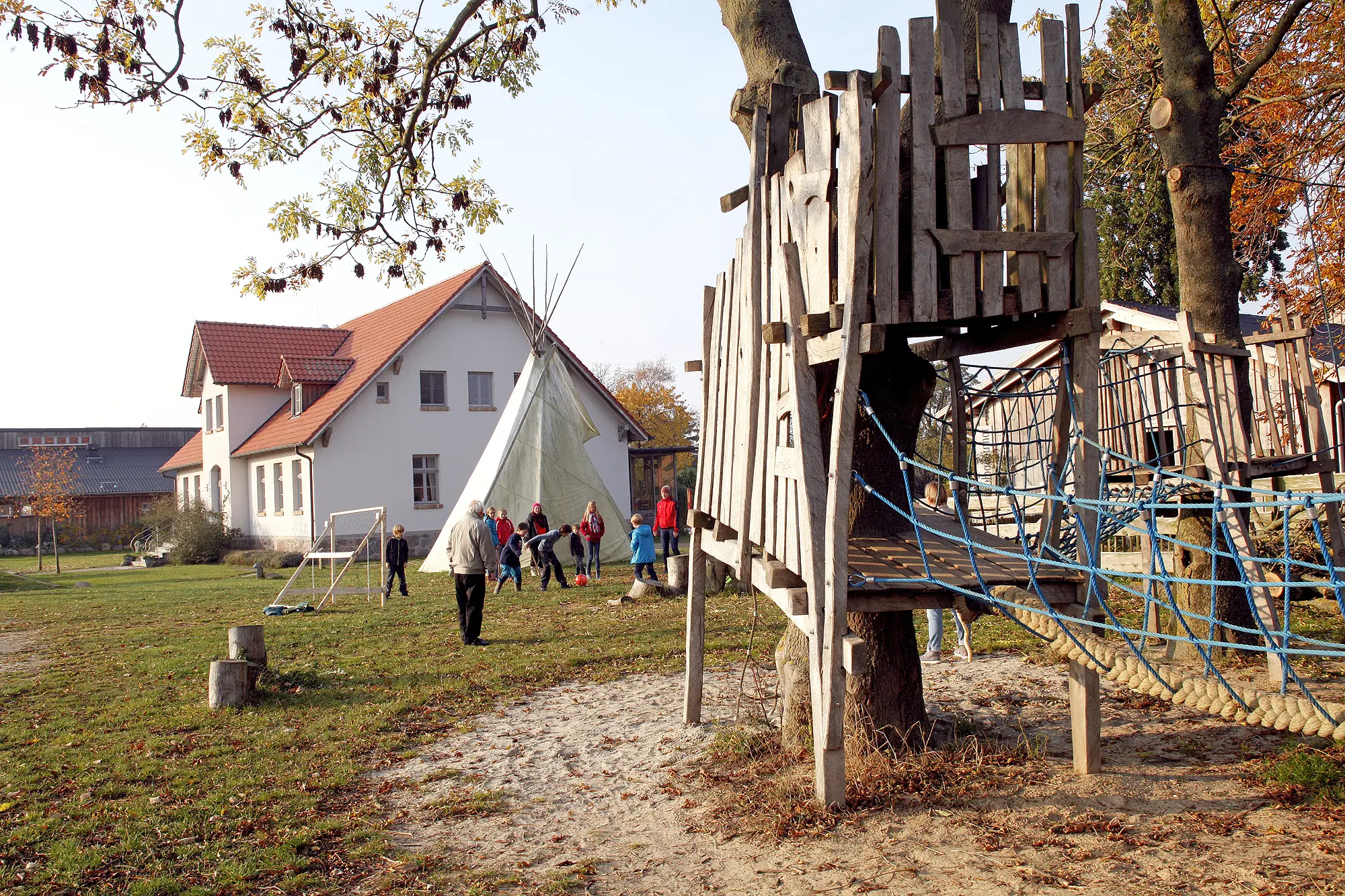 Gruppenunterkunft MV - Landwerthof Schulbauernhof - Außenansicht