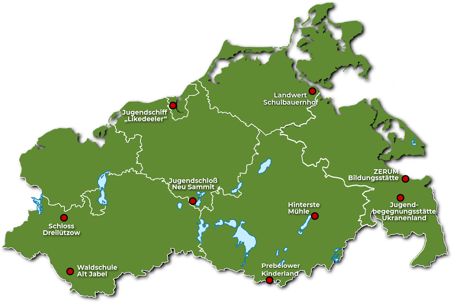 Gruppenunterkunft Mecklenburg-Vorpommern - SLH mit Kitaangeoten