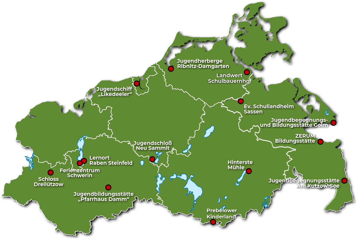 Gruppenunterkunft Mecklenburg-Vorpommern - SLH mit Winterangeboten