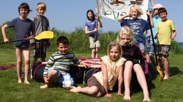 Gruppenunterkunft MV - Landwerthof Schulbauernhof - Floßbau