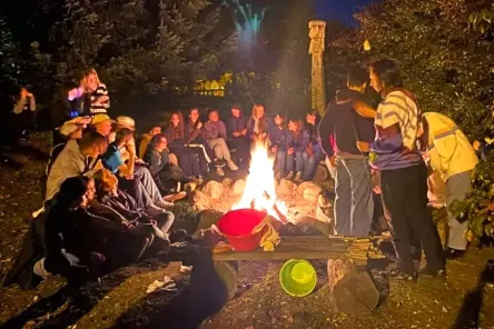 JBS Golm Lagerfeuer