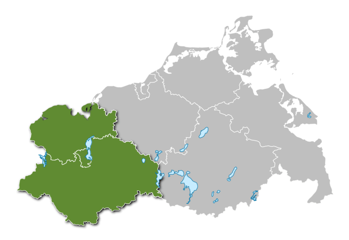 Westmecklenburg Karte