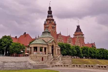 Stettin (Polen) Hakenterrasse