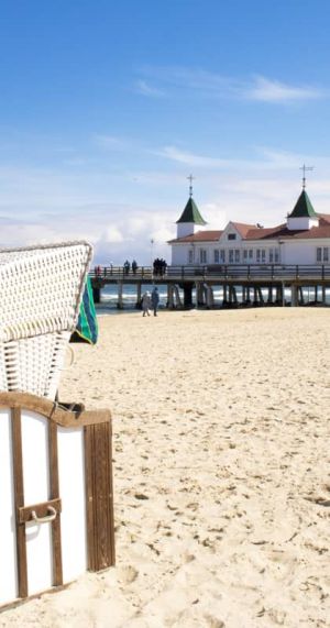 Seebad Ahlbeck im Sommer