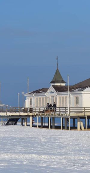 Seebrücke Ahlbeck auf Usedom