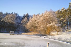 Gruppenunterkunft MV - Prebelower Kinderland - Großer Prebelower See Winter