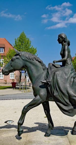 Reiterstandbild Ludwigslust, Westmecklenburg
